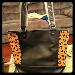 Thirty One Color Block Tote Bag